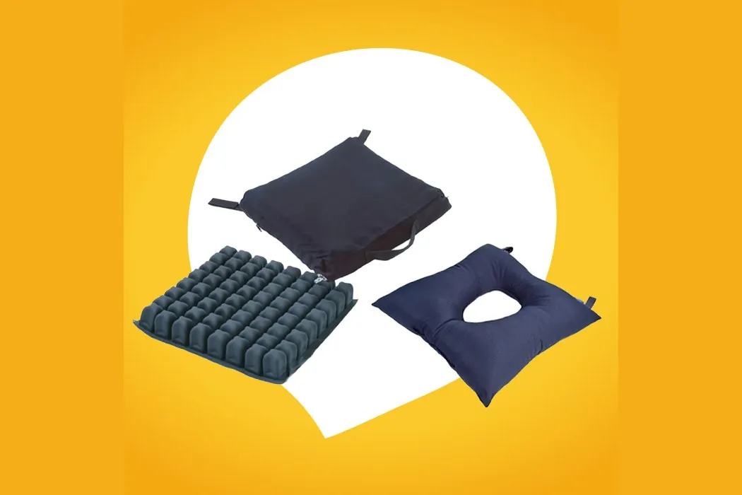 An air-cell cushion and pressure-relief cushions