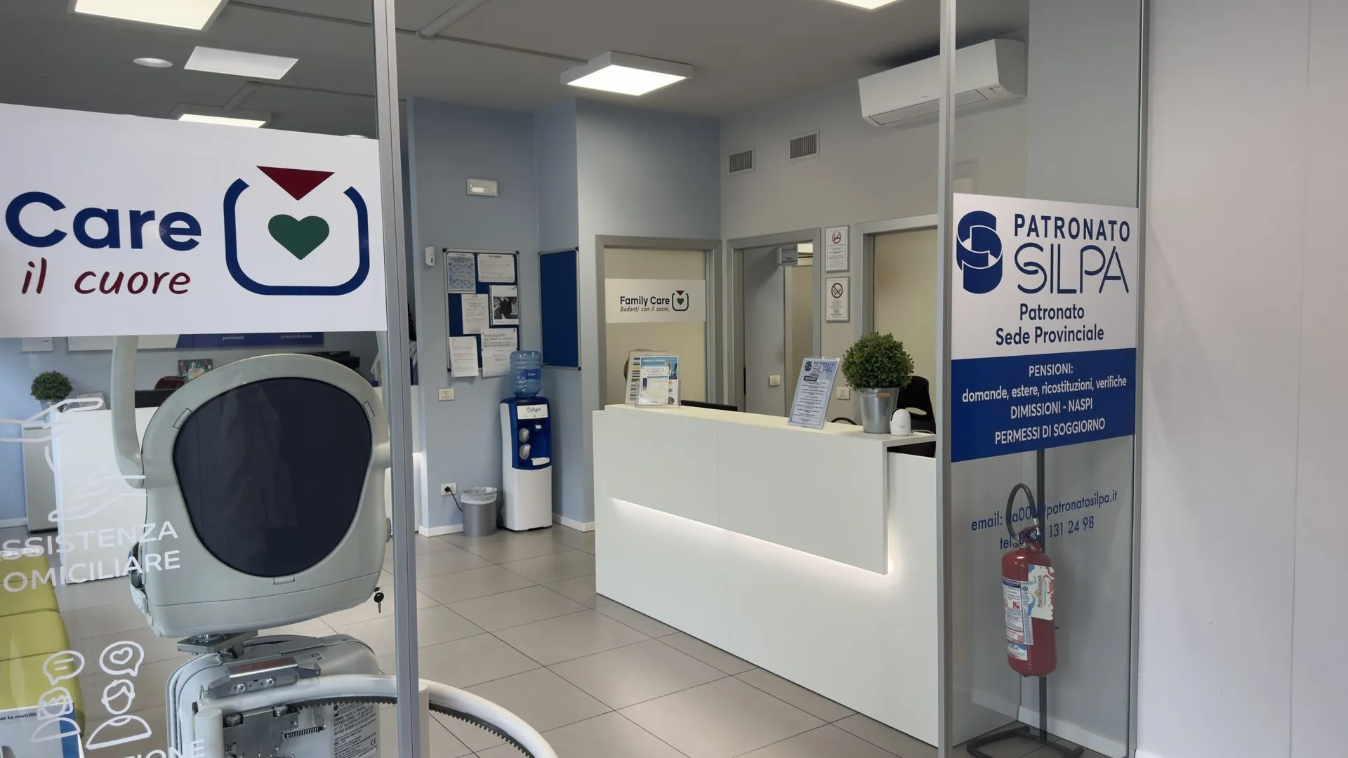L’accoglienza Family Care e Patronato SILPA nella sede Cocoon di via Crispi