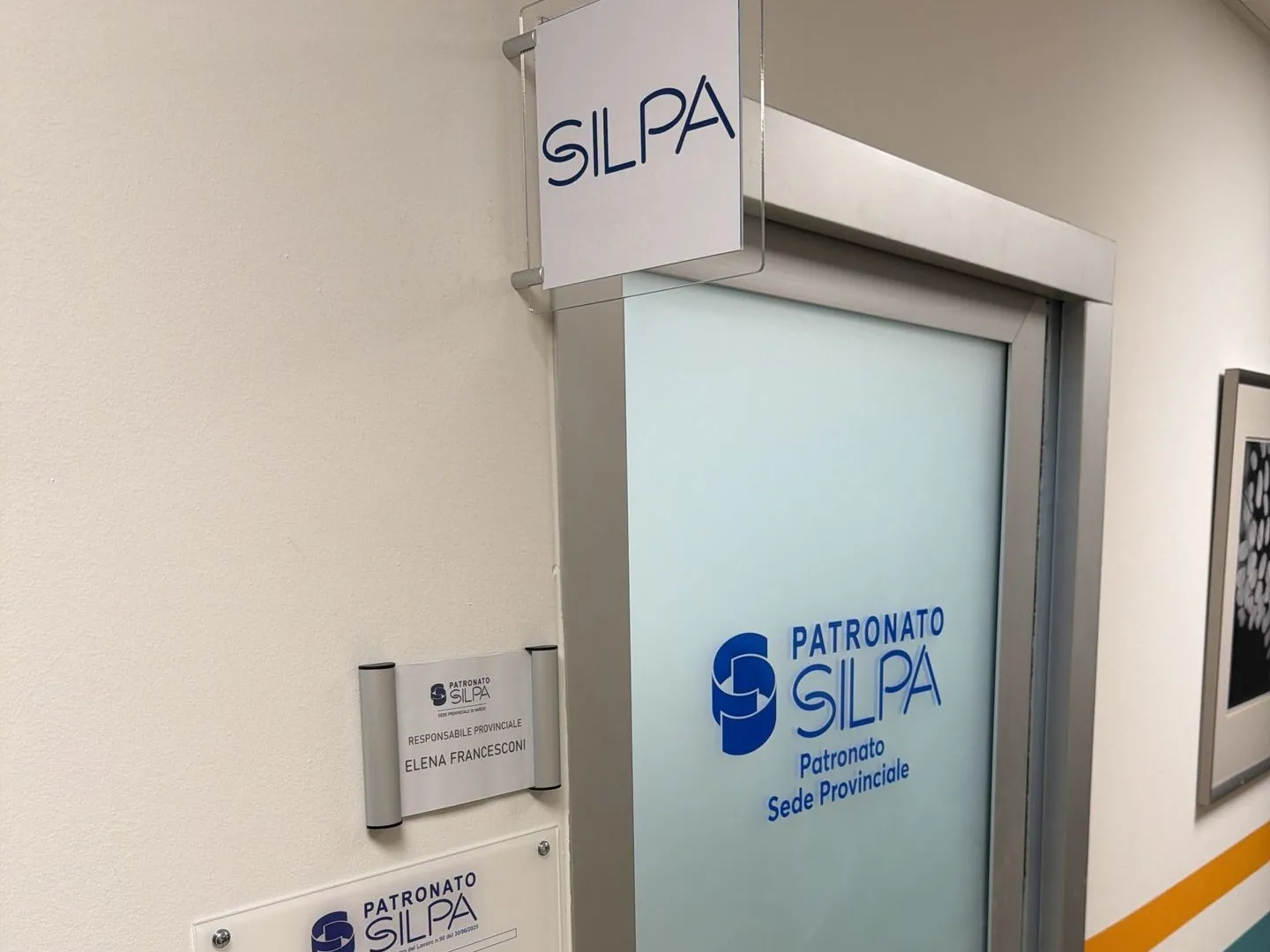L’ufficio del Patronato SILPA, sede provinciale