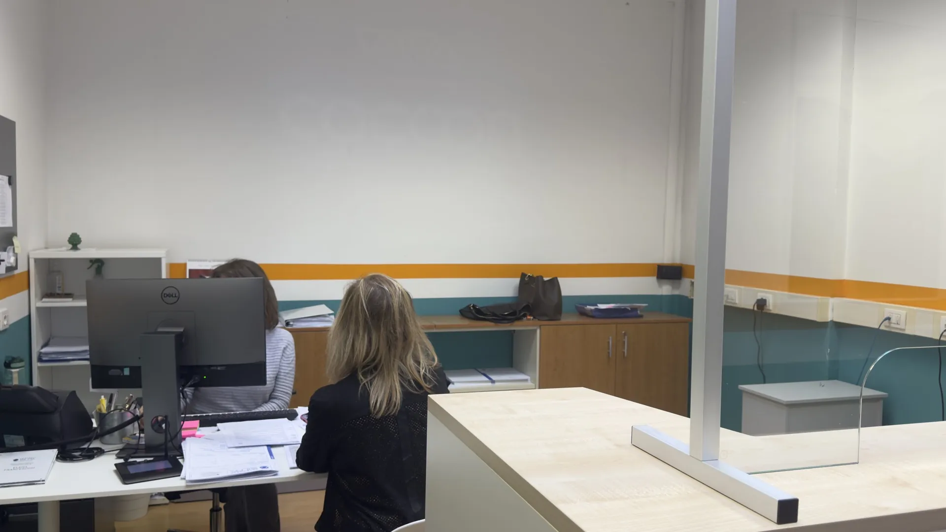 Le operatrici del Patronato SILPA al lavoro in ufficio