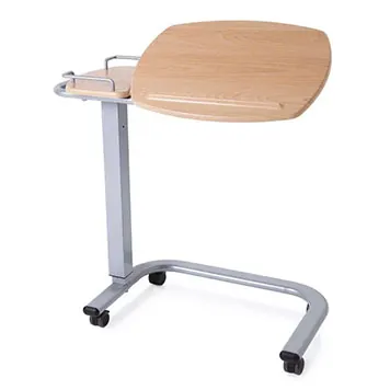 Carrello da letto con piano inclinabile
