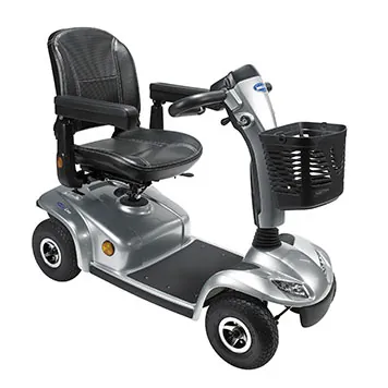 Scooter elettrico a batteria con cestino